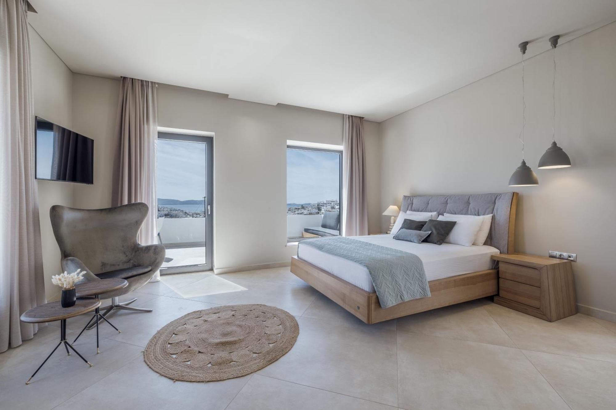El Mar Naxos Aparthotel Naxos City ภายนอก รูปภาพ