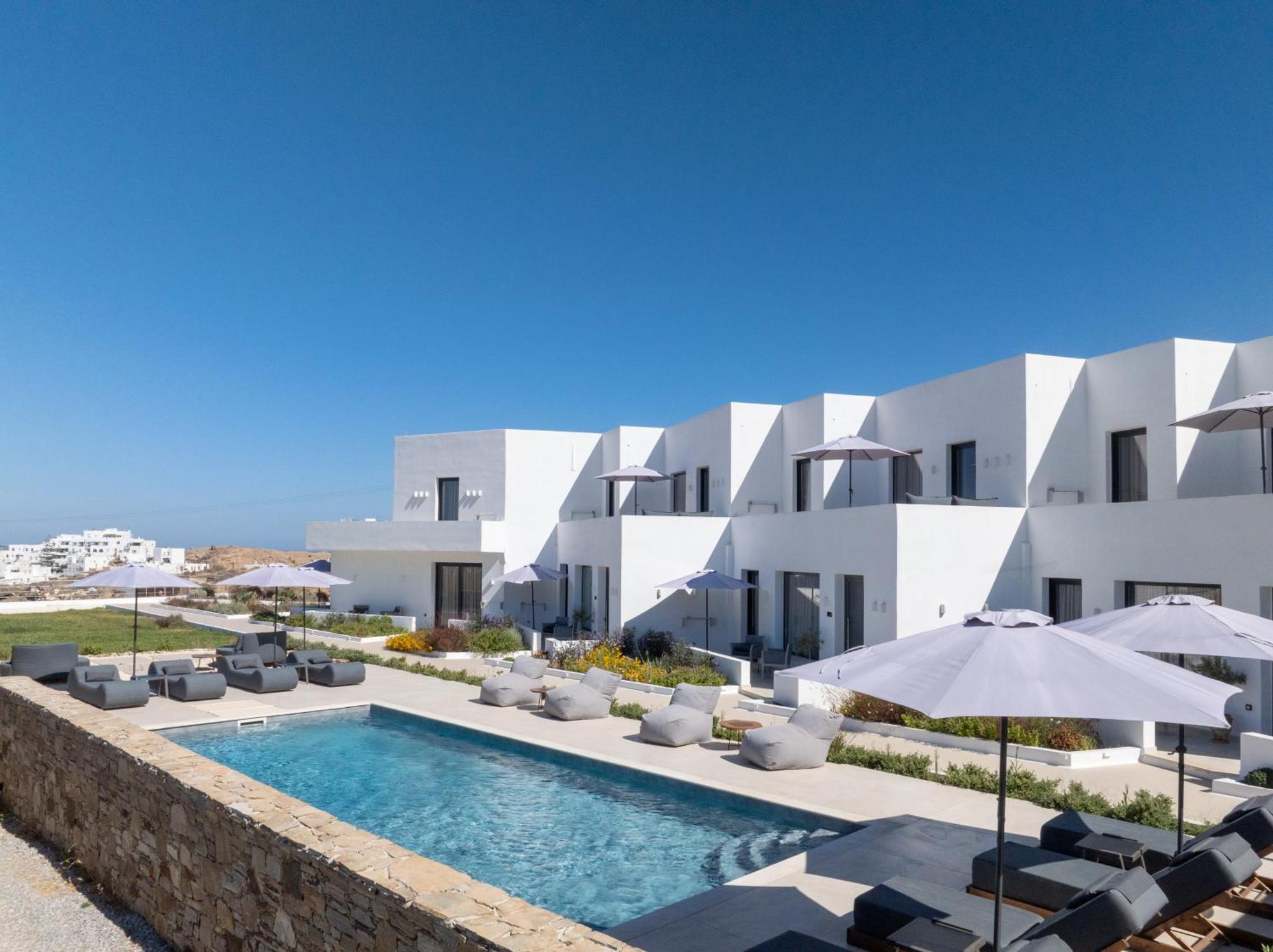 El Mar Naxos Aparthotel Naxos City ภายนอก รูปภาพ